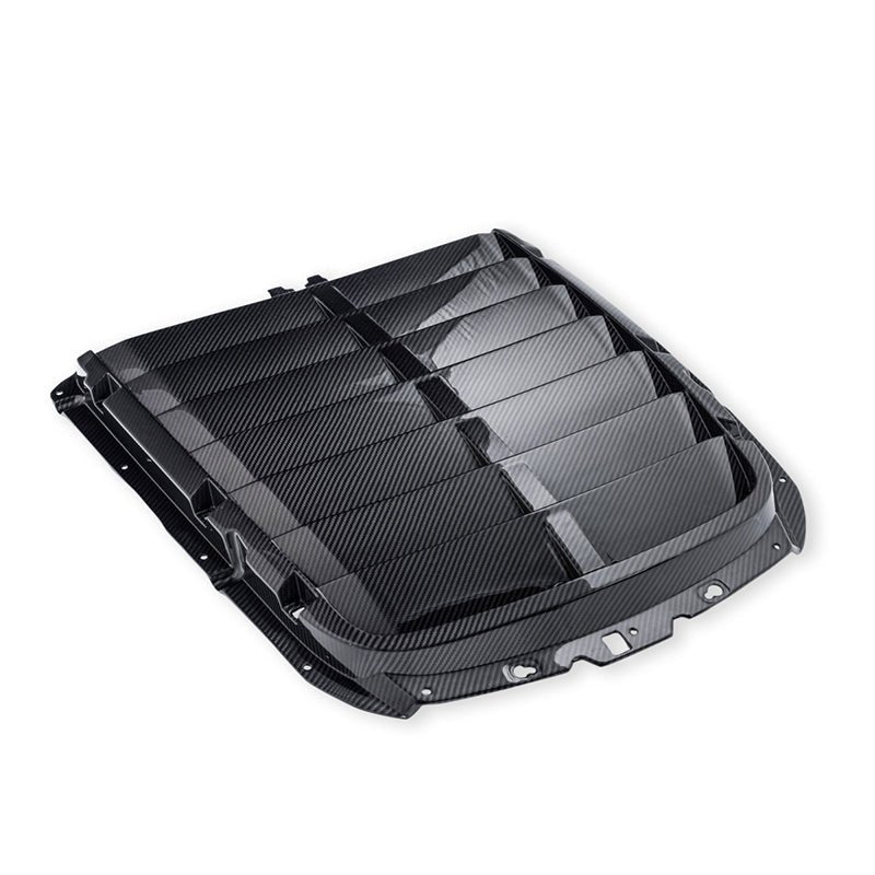 Ford Mustang S550 GT500 Factory Style Dry Carbon Fiber Hood Vent Cover 2020-2023