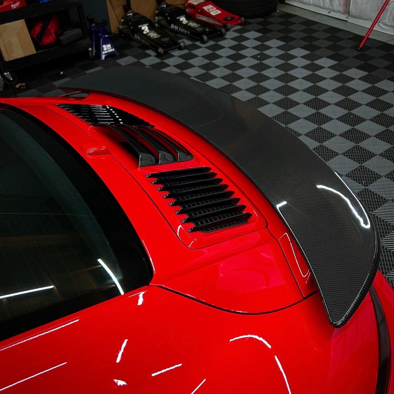 Porsche 911 991.2 Turbo S Carbon Fiber Up Wing 2016-2019