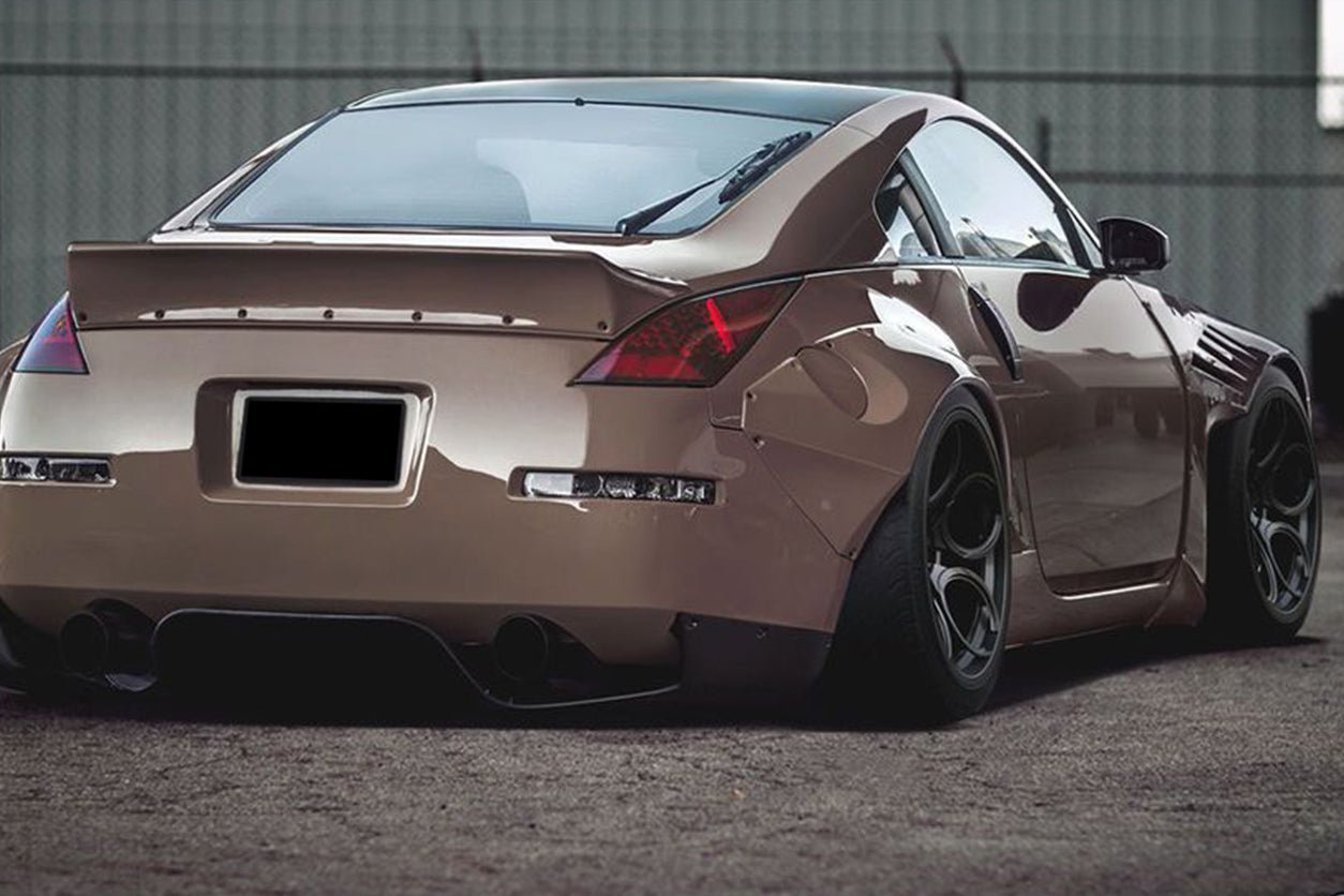 2003 - 2008 Nissan 350Z BRY Style Rear Diffuser