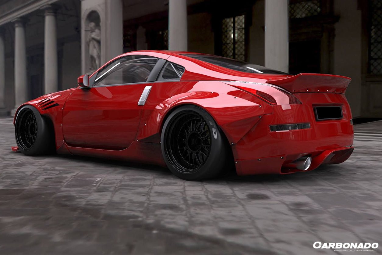2003 - 2008 Nissan 350Z BRY Style Trunk Spoiler