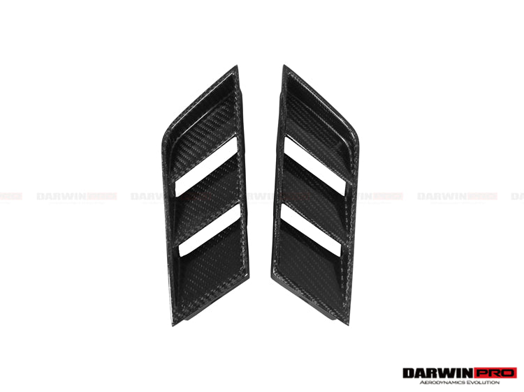 2017 - 2022 Nissan GTR R35 EBA Carbon Fiber Rear Diffuser Side Vents