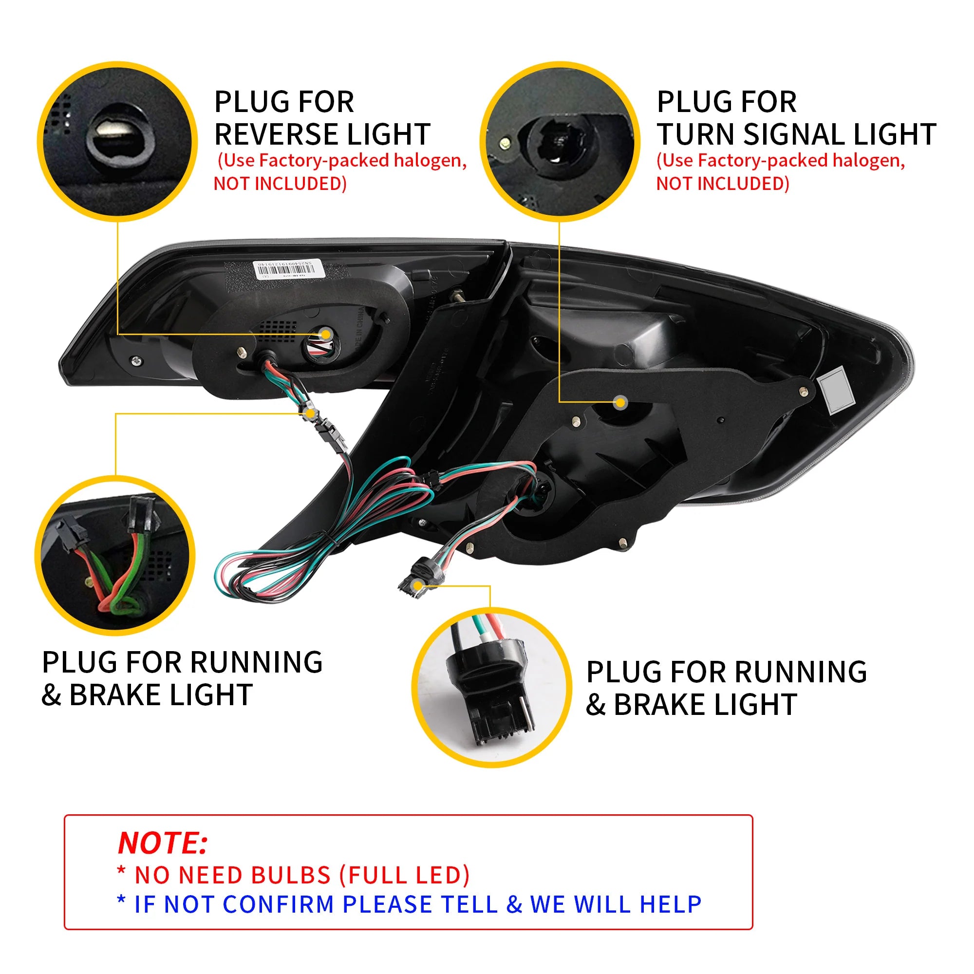 2012 - 2014 Toyota Camry LED Tail Lights