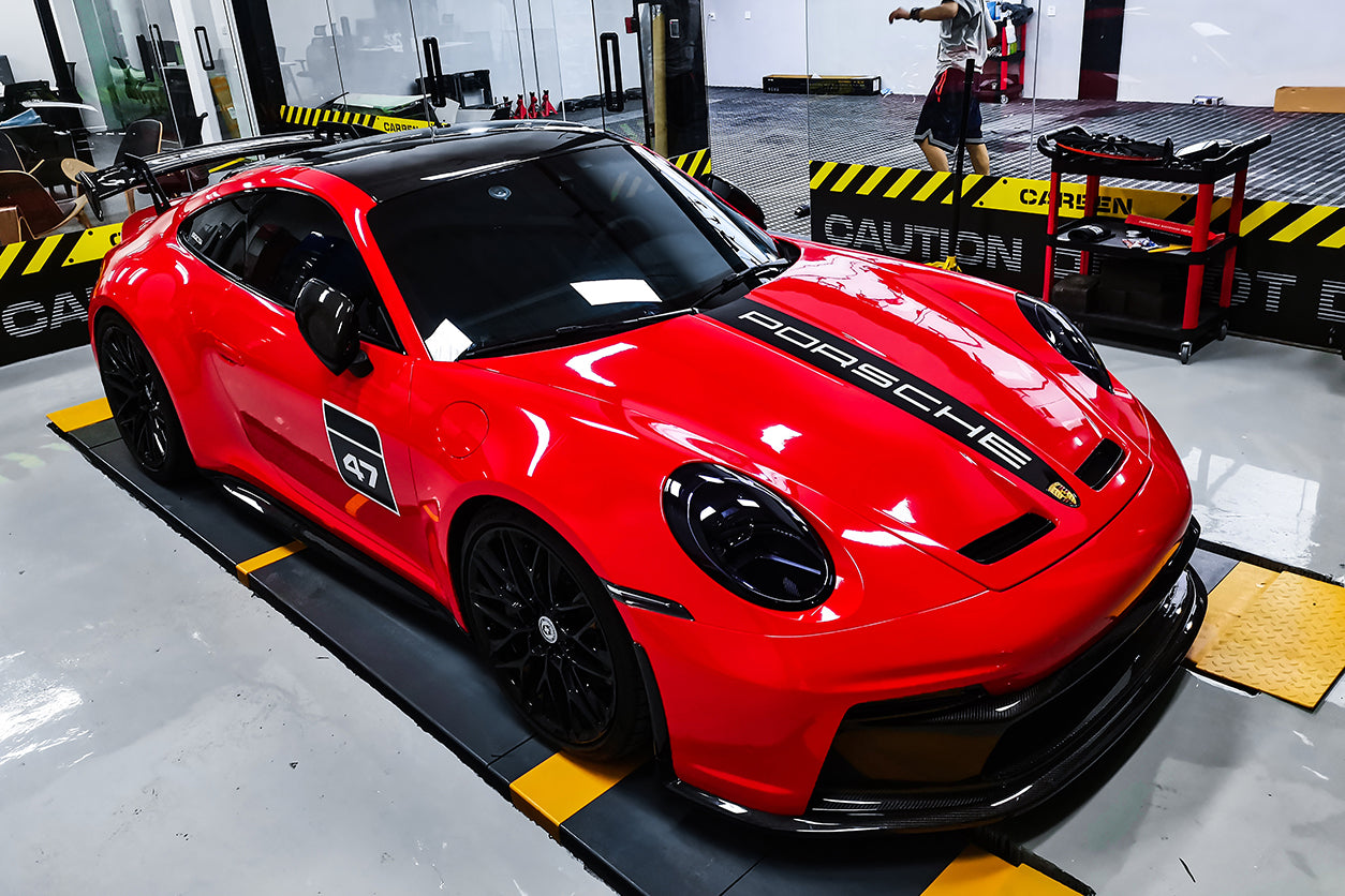 2019 - 2024 Porsche 911 992 Carrera & S & 4 & 4S & Targa & Turbo S GT3 Style Hood