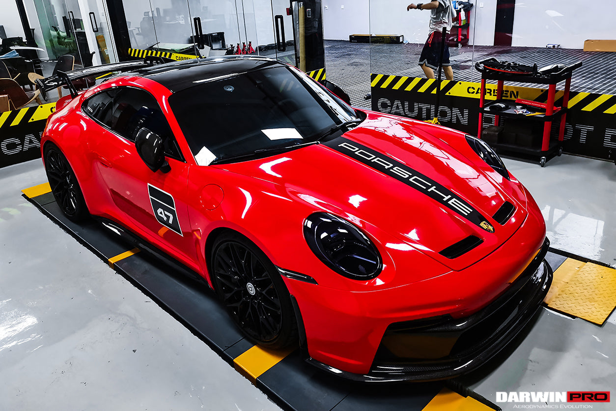 2019 - 2024 Porsche 911 992 Carrera & S & 4 & 4S & Targa & Cabriolet GT3 Style Side Skirts