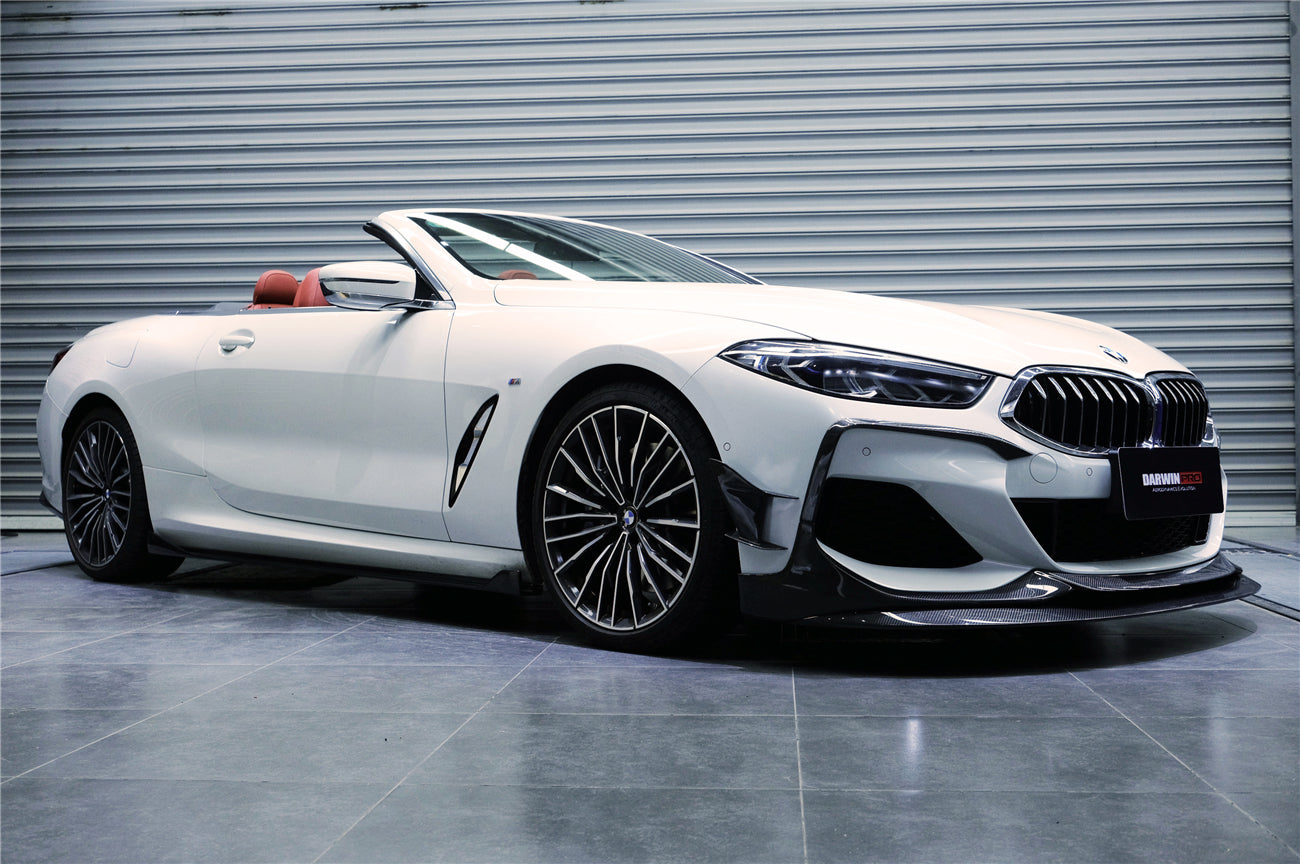 2018-2022 BMW 8 Series G14 Convertible/G15 Coupe/G16 4DR-Gran Coupe 840/850 IMP Performance Carbon Fiber Front Bumper Canards