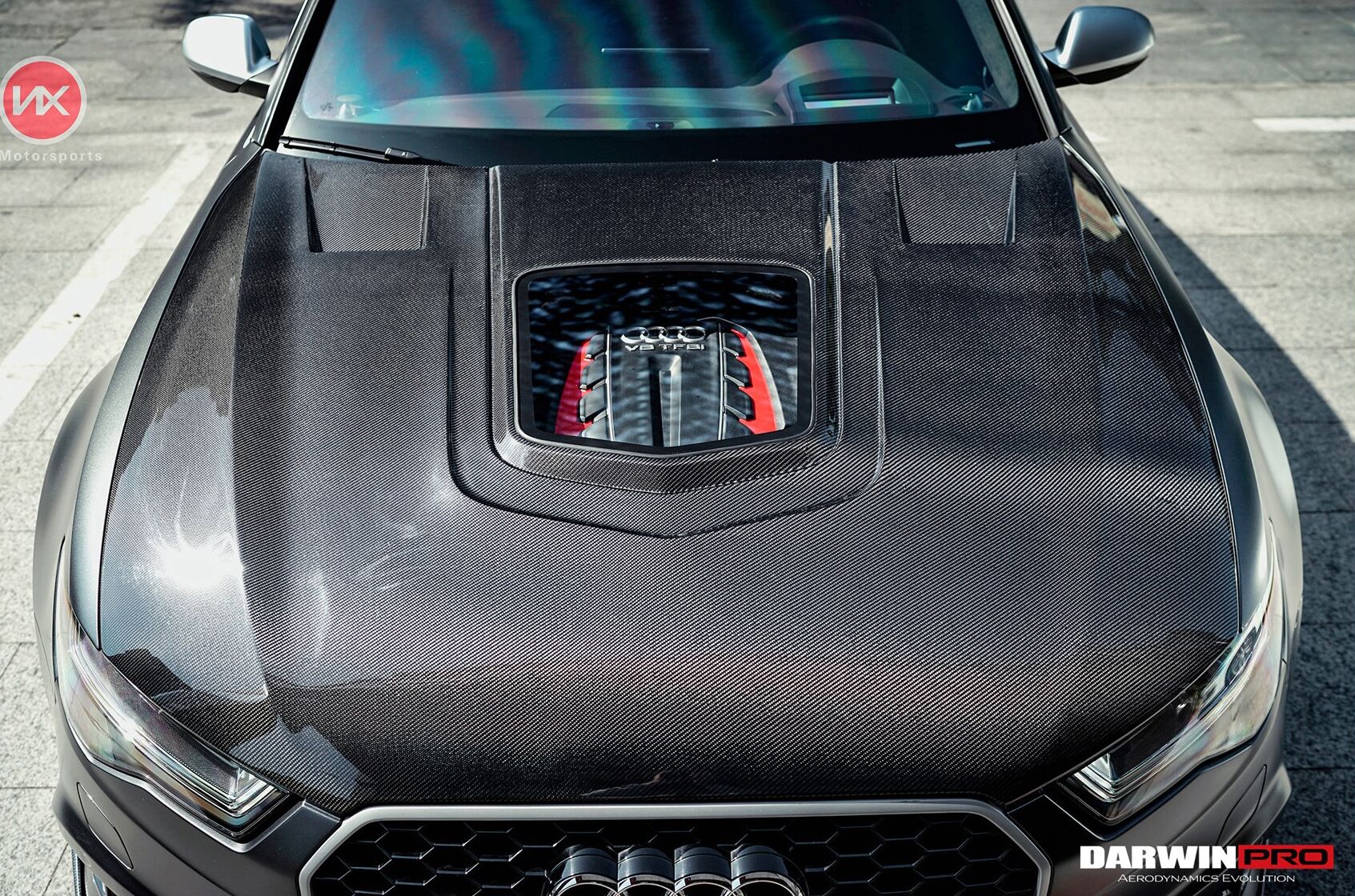 2013 - 2018 Audi A6 S6 RS6 BKSS Style Carbon Fiber Hood