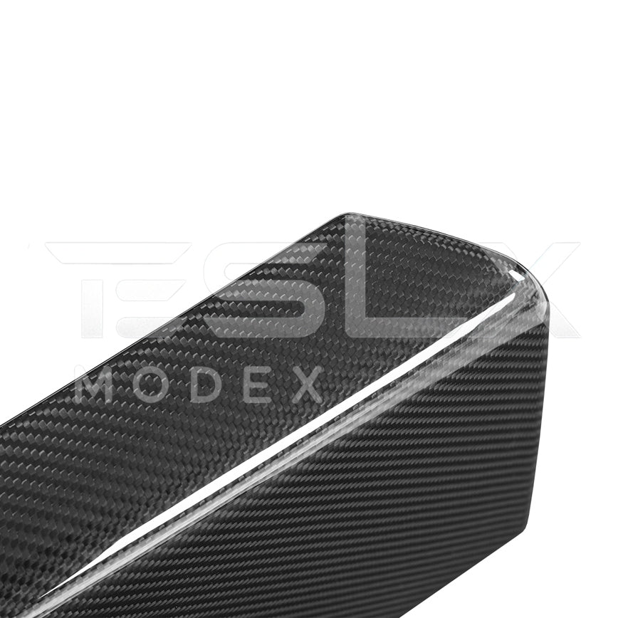 Tesla Model 3 Model Y Carbon Fiber Interior Center Armrest Cover 2020-Up