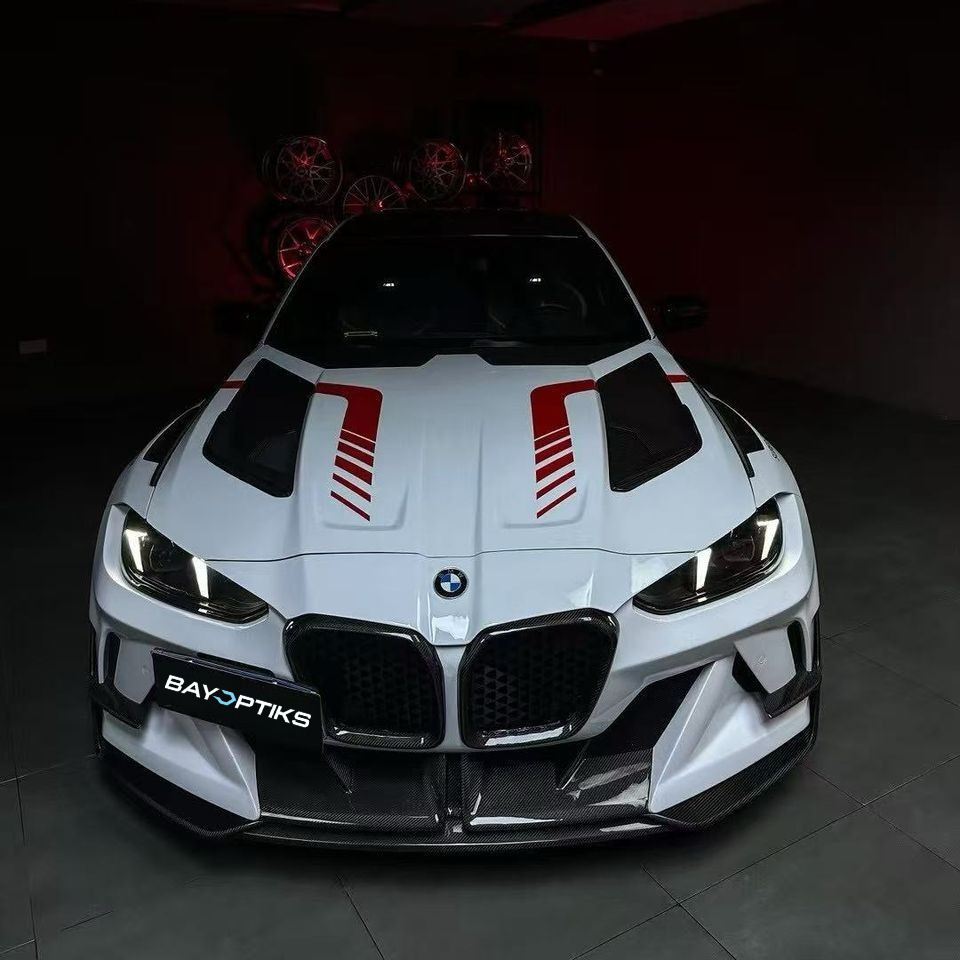 G8X G80 M3 G82 M4 G22 4 Series Complete Snake Eyes Style Headlights CSL YELLOW/WHITE (2021 - 2024)