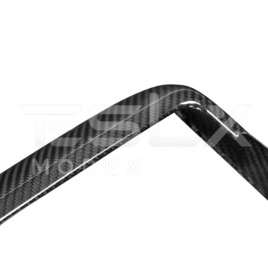 Tesla Model 3 Highland / Model Y Carbon Fiber Interior Rear Display Frame Cover 2024-Up