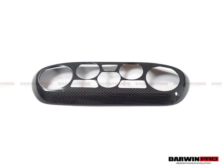 2010 - 2015 Ferrari 458 Coupe/Spyder/Speciale Dry Carbon Fiber AC Control Panel Cover