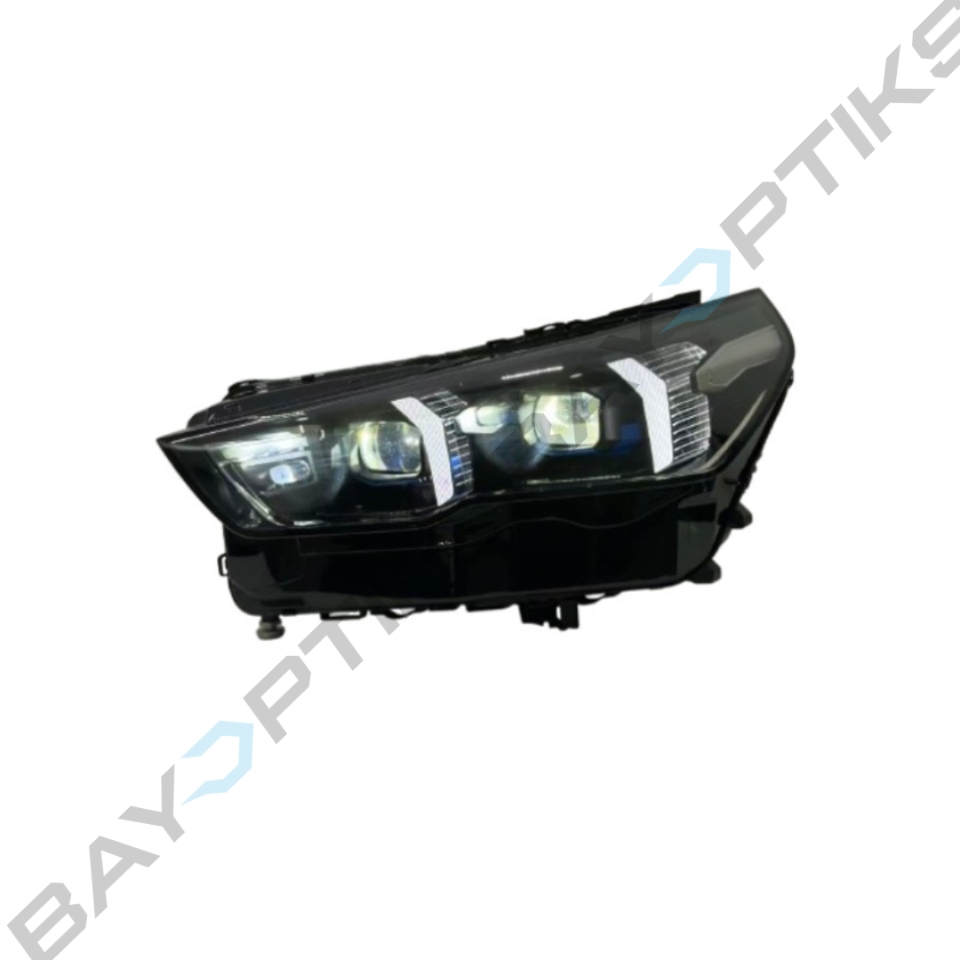 BMW 5 Series G68 Snake Eye Laser Style LED Headlights Yellow/White Dual Color 2024-2026