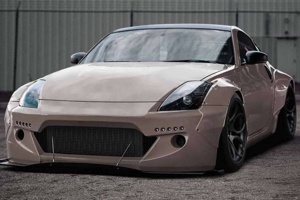 2003-2008 Nissan 350Z BRY Style Front Bumper - Carbonado