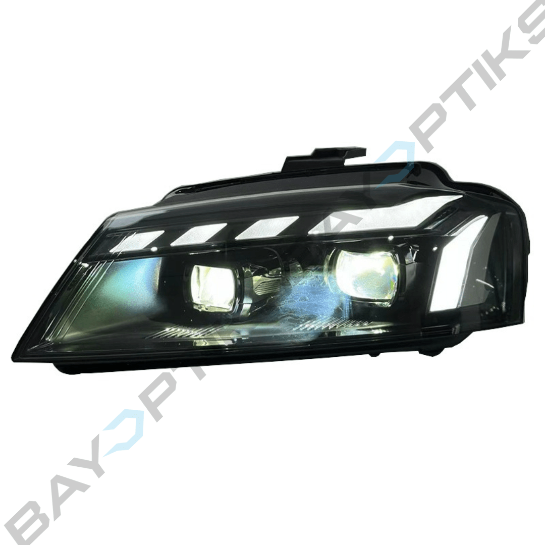 Audi A3 8P RS Style LED Headlights with Blue Startup Animation 2008-2012