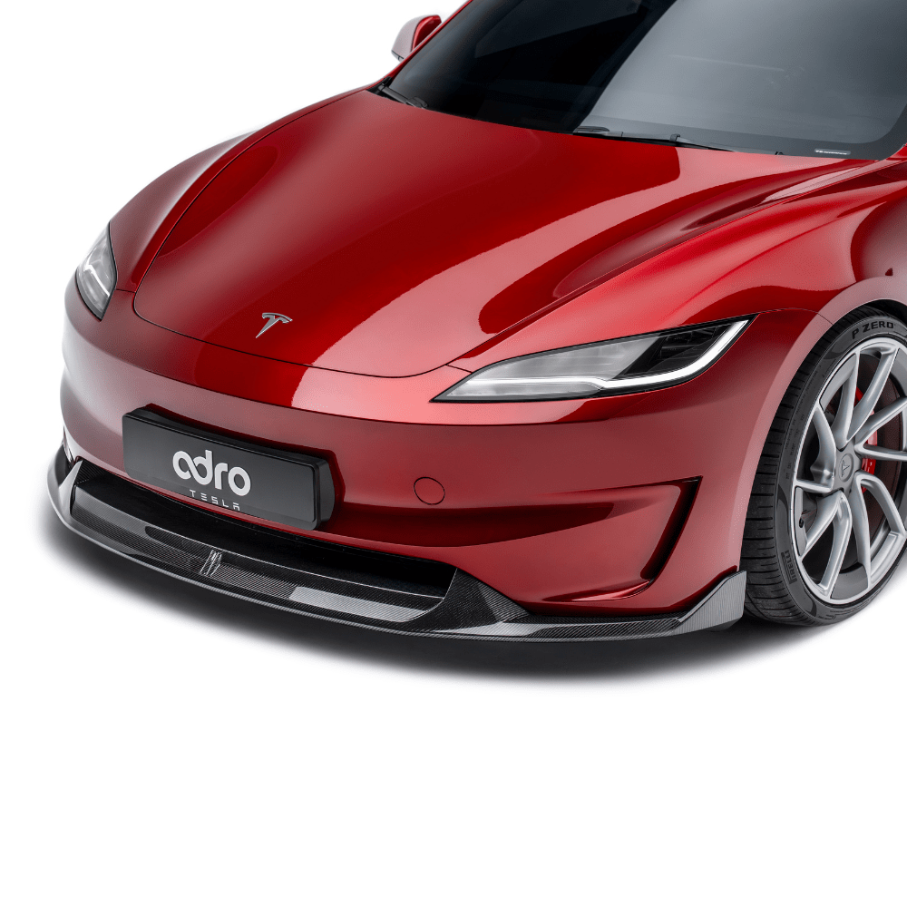 Adro Tesla Model 3 Highland Performance Carbon Fiber Front Lip (2024+)