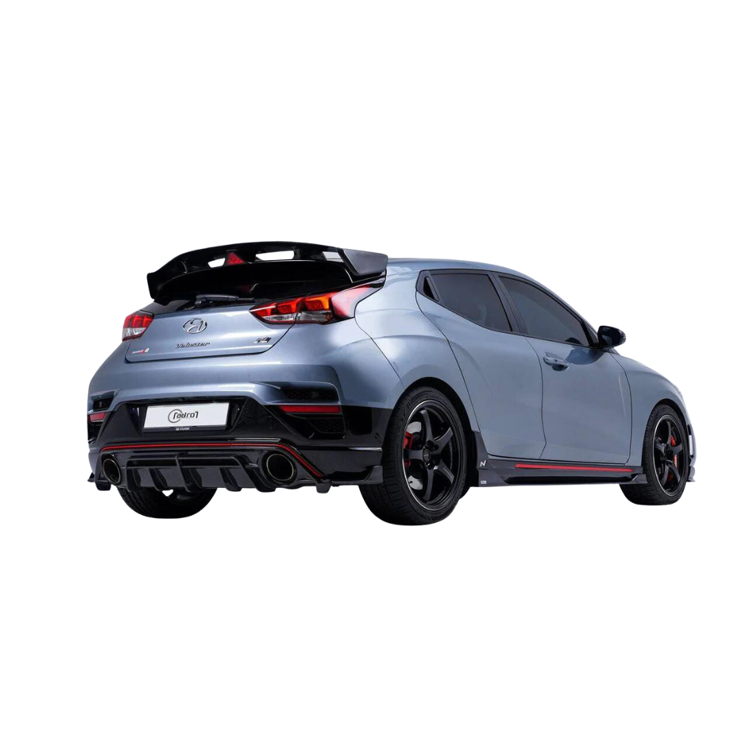 Adro Hyundai Veloster N Carbon Fiber Rear Diffuser