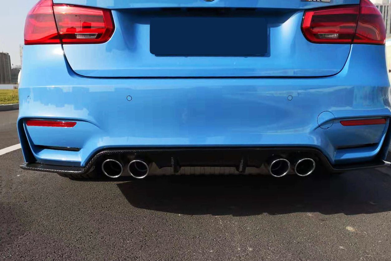 2014-2020 BMW M3 F80 & M4 F82 D Style Rear Diffuser