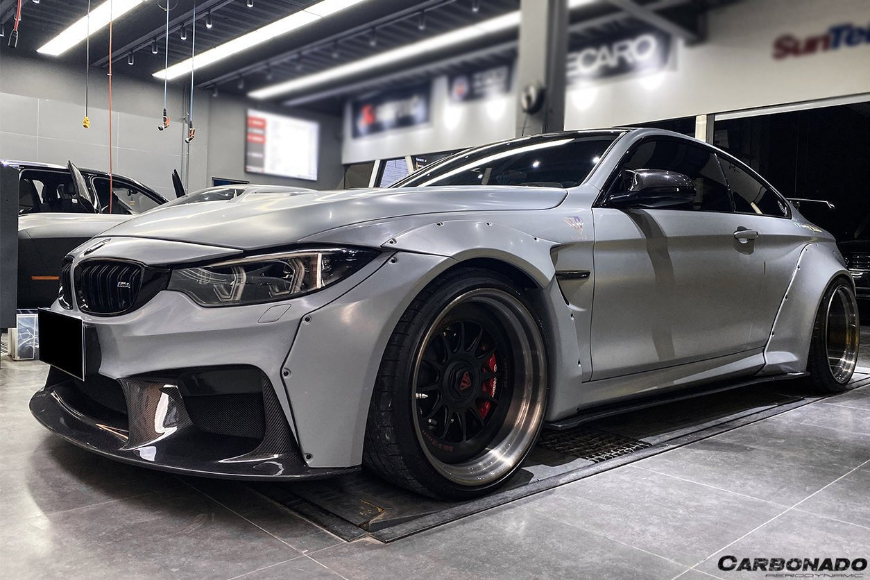 2014-2020 BMW M3 F80 & M4 F82 D3 Style Front Bumper