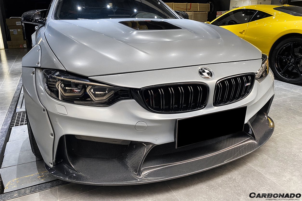 2014-2020 BMW M3 F80 & M4 F82 D3 Style Front Bumper