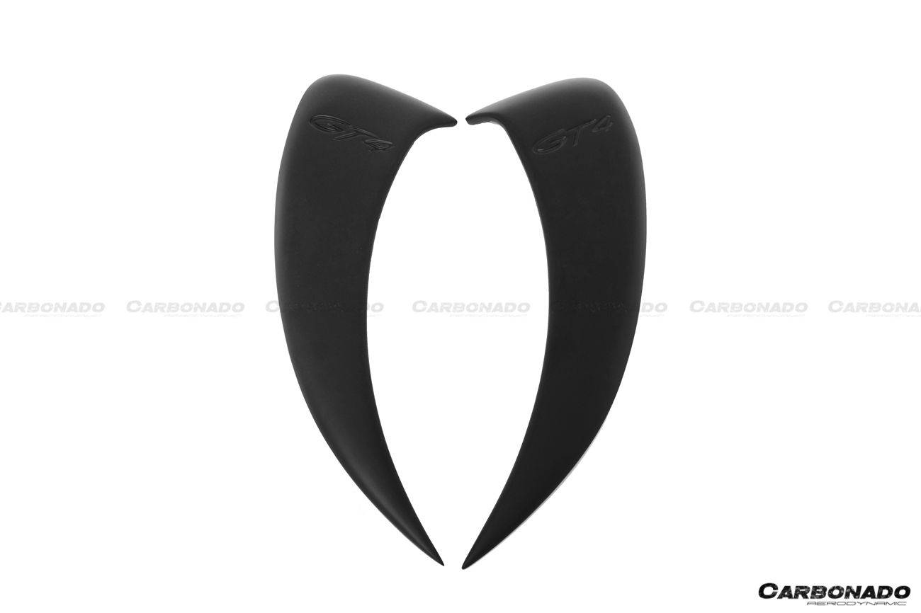 Porsche 981 Boxster Cayman GT4 Style Quarter Panel Side Scoops 2012-2016