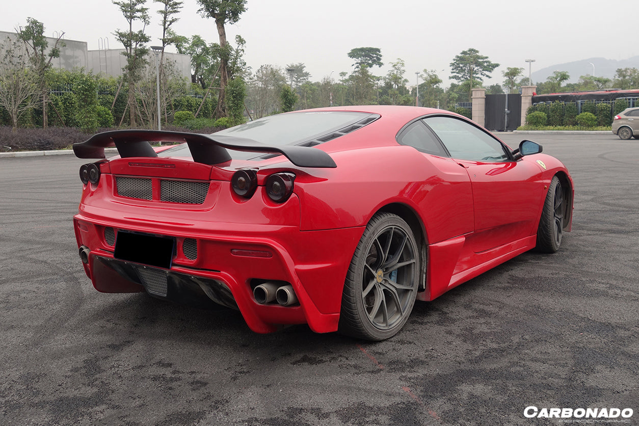 2004 - 2009 Ferrari F430 AS Style Rear Bumper