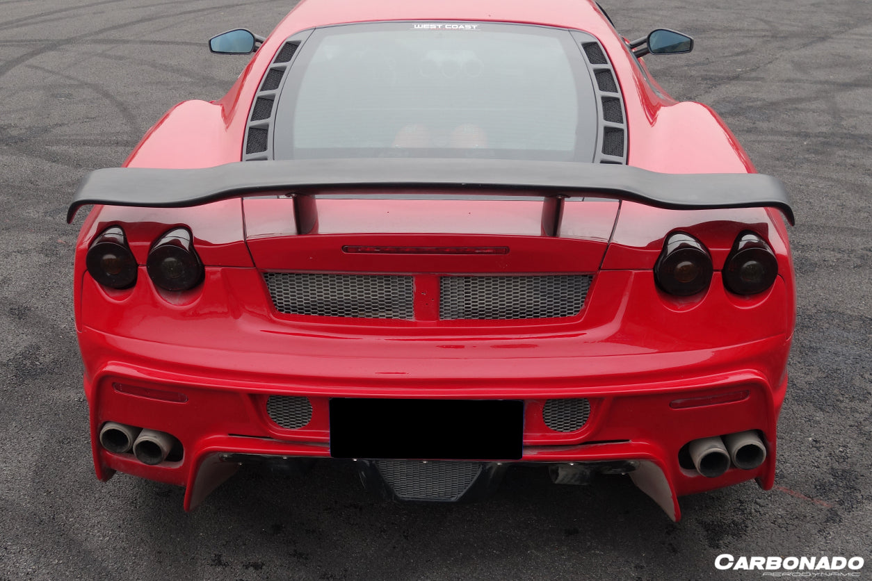 2004 - 2009 Ferrari F430 AS Style Rear Bumper