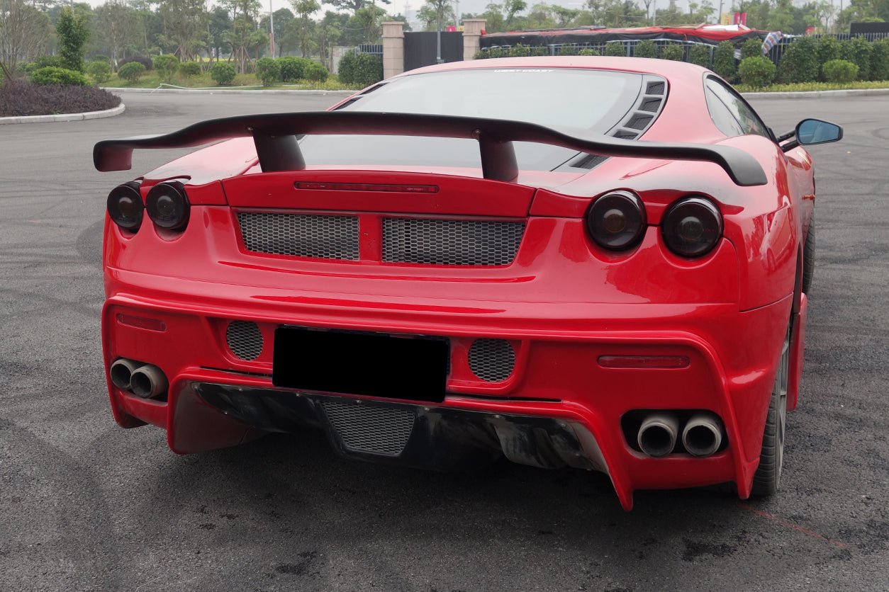 2004 - 2009 Ferrari F430 AS Style Rear Bumper