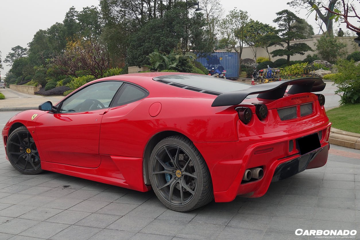 2004 - 2009 Ferrari F430 AS Style Rear Bumper