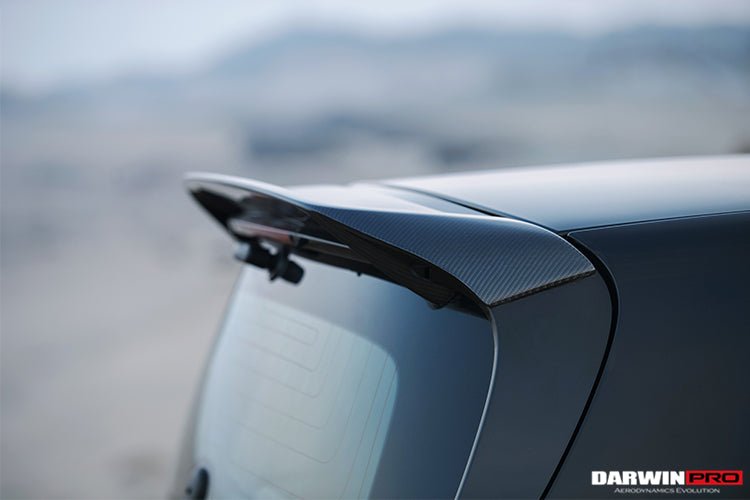 2016 - 2020 Smart Fortwo 453 BKSS Style Carbon Fiber Roof Spoiler