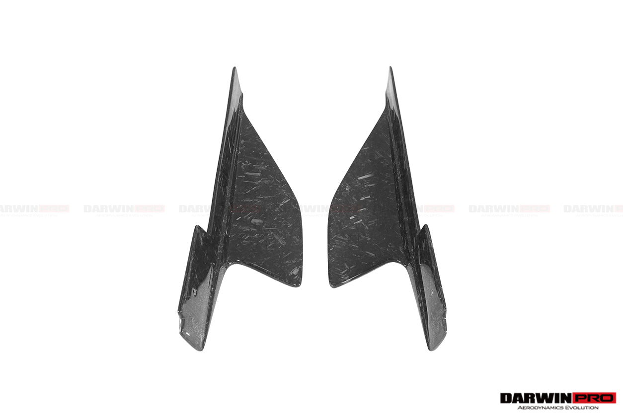 2010 - 2015 Ferrari 458 Coupe/Spyder Speciale Style Carbon Fiber Side Skirts Canards