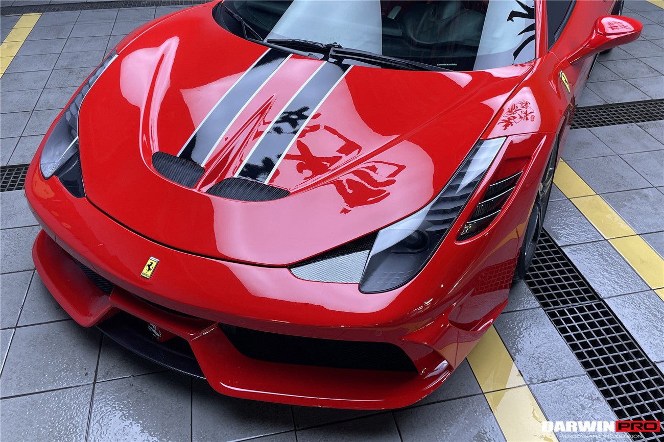 2010 - 2015 Ferrari 458 Coupe/Spyder Speciale Style Hood