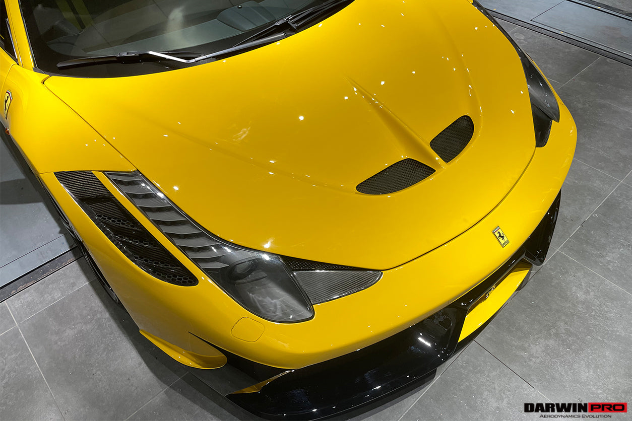 2010 - 2015 Ferrari 458 Coupe & Spyder Speciale Style Front Bumper