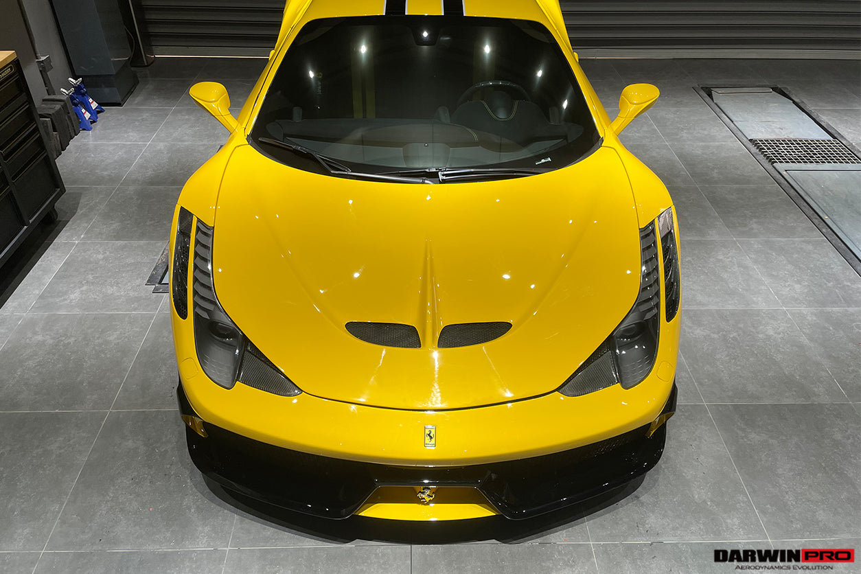 2010 - 2015 Ferrari 458 Coupe & Spyder Speciale Style Front Bumper