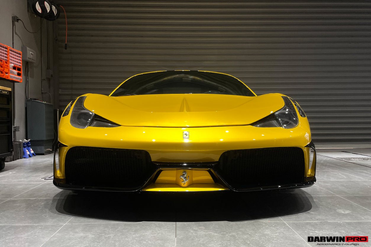 2010 - 2015 Ferrari 458 Coupe & Spyder Speciale Style Front Bumper