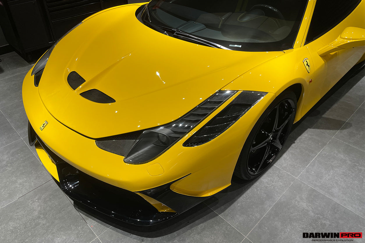 2010 - 2015 Ferrari 458 Coupe & Spyder Speciale Style Front Bumper