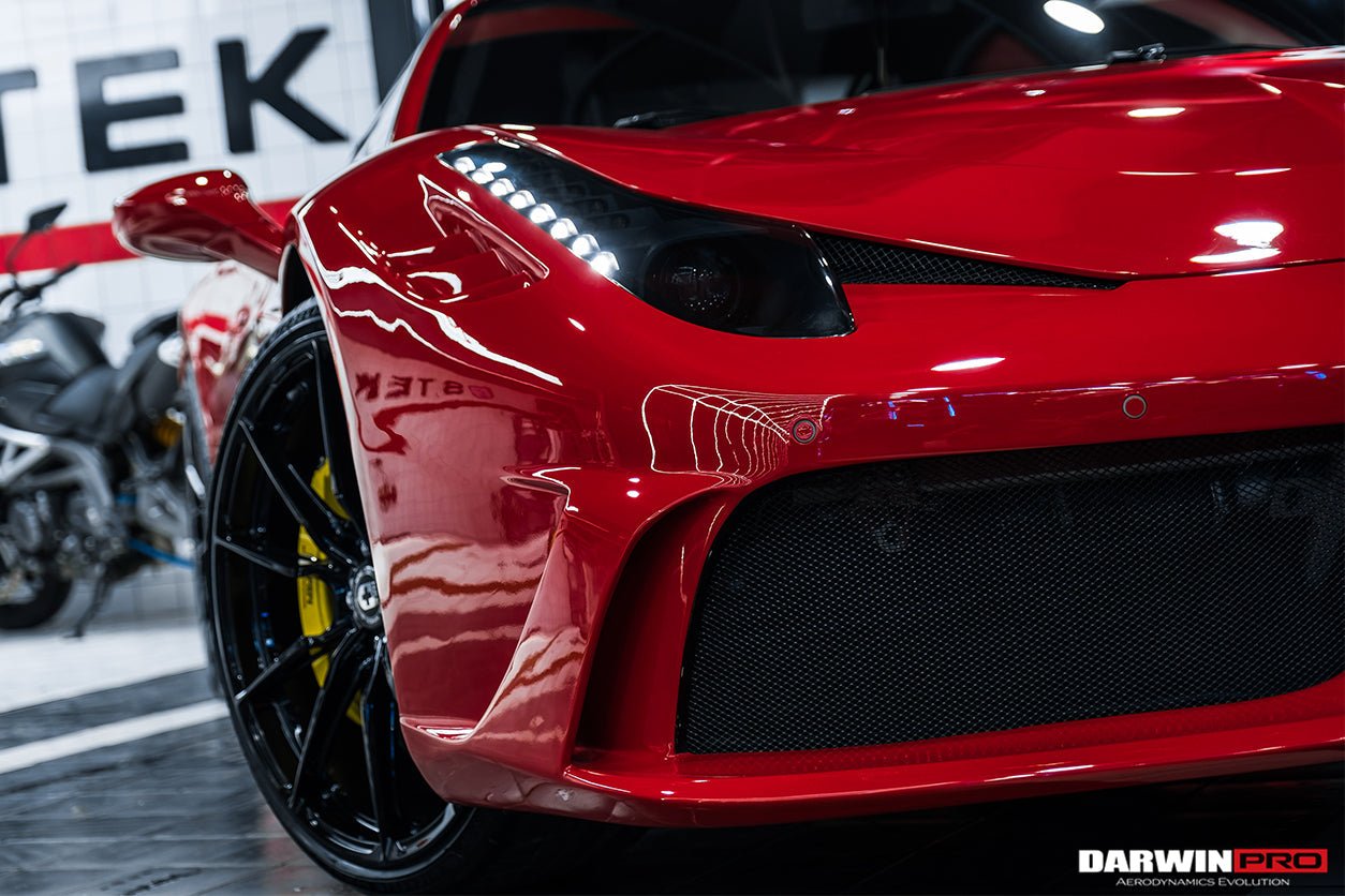 2010 - 2015 Ferrari 458 Coupe & Spyder Speciale Style Front Bumper