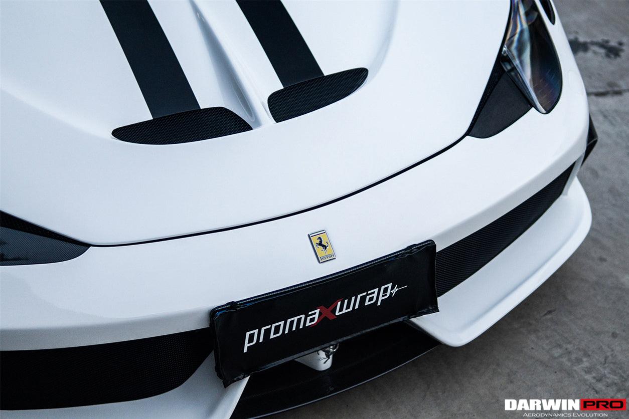 2010 - 2015 Ferrari 458 Coupe & Spyder Speciale Style Front Bumper