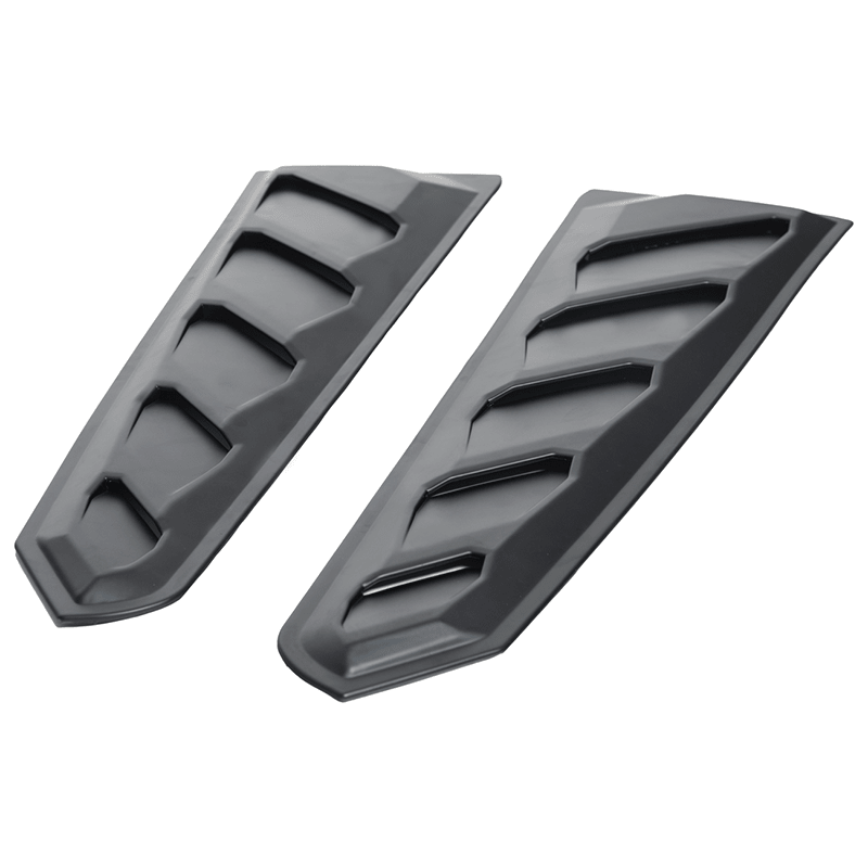 Chevrolet Camaro 6th Gen Matte Black Rear Window Louver Coupe 2016-2024