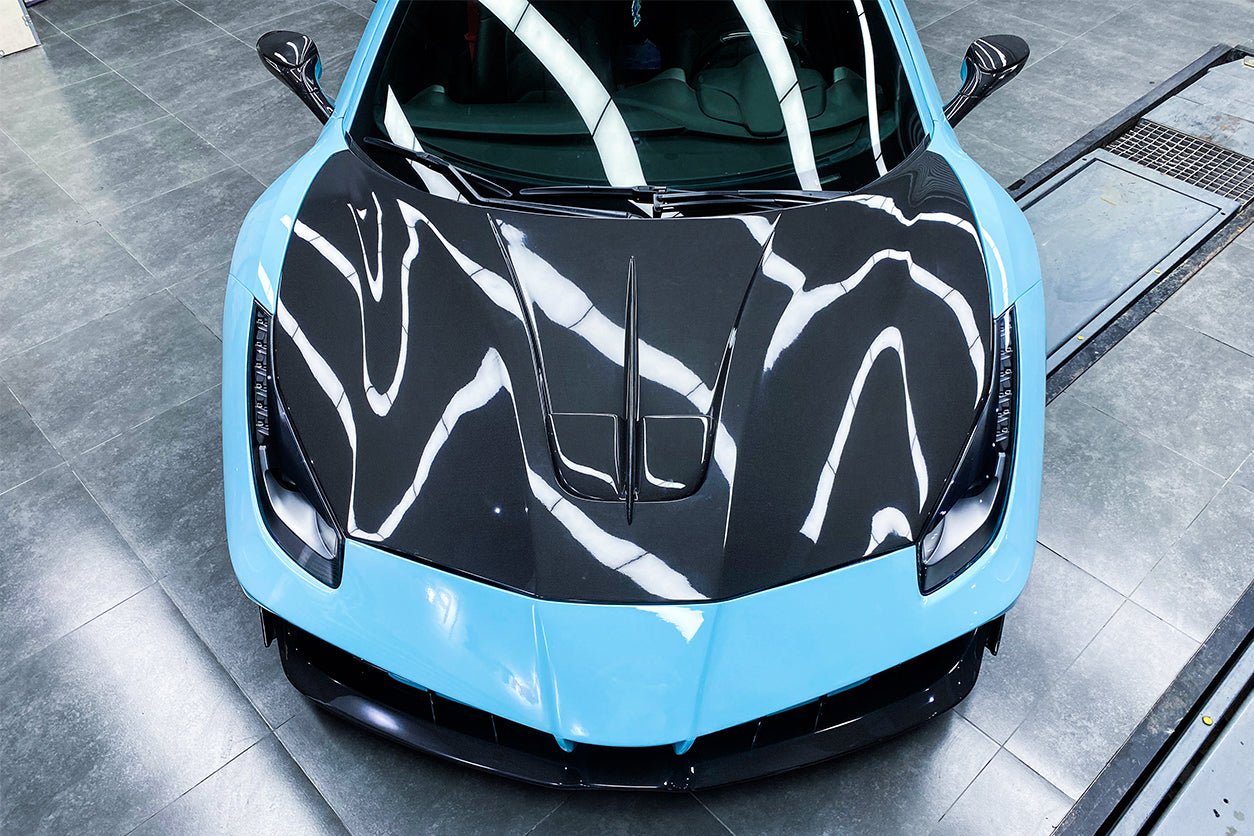 2015 - 2020 Ferrari 488 GTB&Spyder MA Style Hood