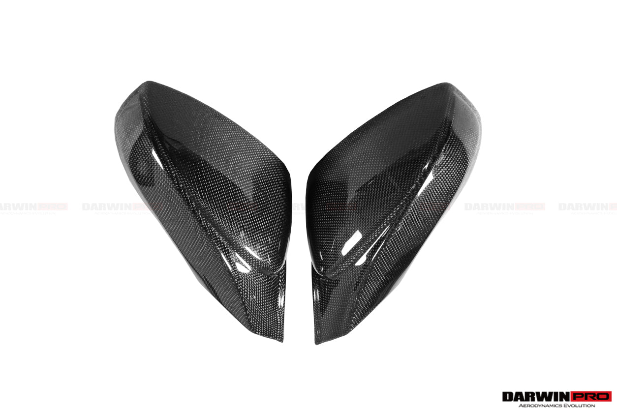 2015 - 2020 Ferrari 488 GTB & Spyder Carbon Fiber Mirror House & Base Replacement