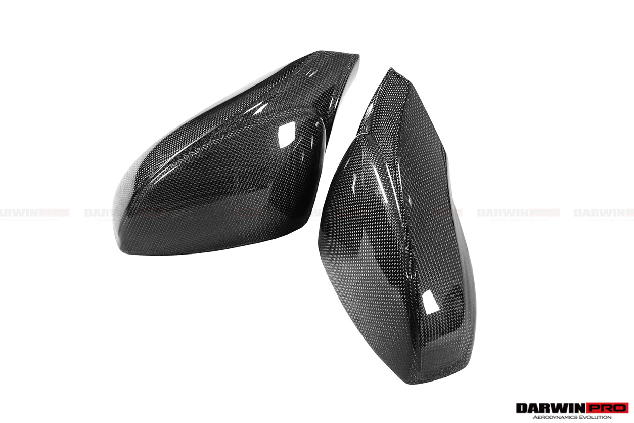 2015 - 2020 Ferrari 488 GTB & Spyder Carbon Fiber Mirror House & Base Replacement