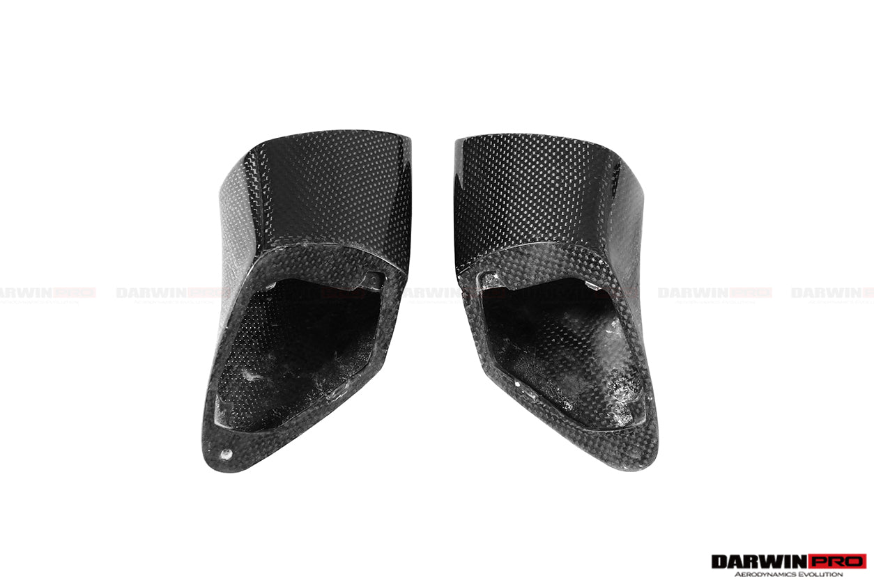 2015 - 2020 Ferrari 488 GTB & Spyder Carbon Fiber Mirror House & Base Replacement