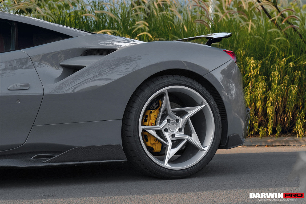2015 - 2020 Ferrari 488 GTB/Spyder iMP-Performance Carbon Fiber Side Skirts Under Board