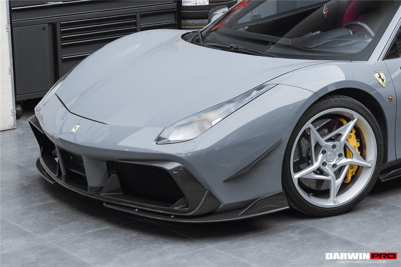 2015-2020 Ferrari 488 GTB/Spyder IMP Performance Carbon Fiber Front Lip