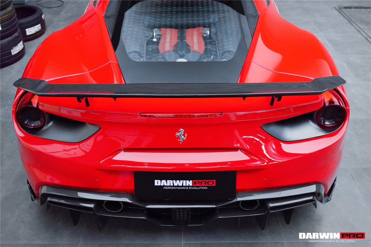 2015 - 2020 Ferrari 488 GTB/Spyder iMP-Performance Carbon Fiber Rear Diffuser
