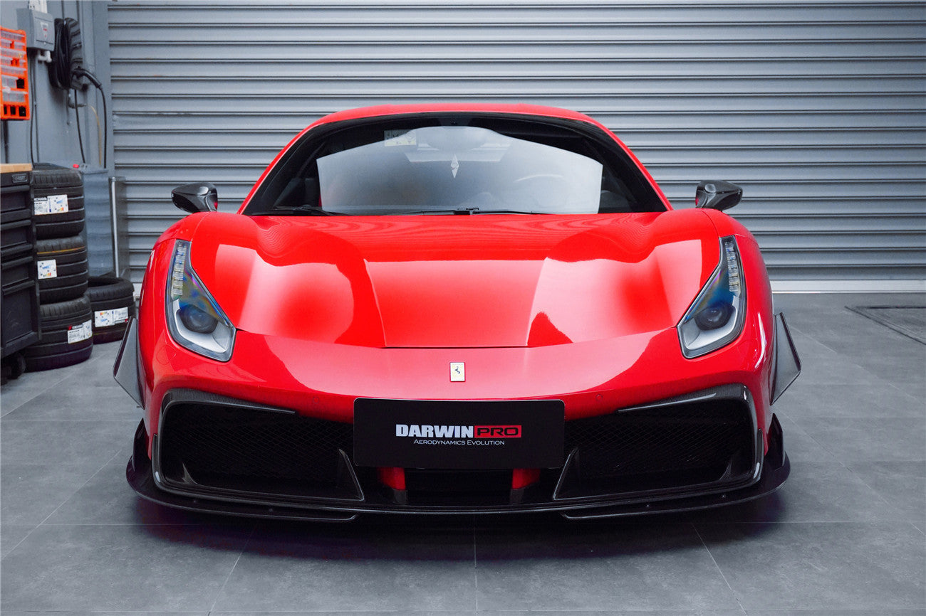 2015 - 2020 Ferrari 488 GTB/Spyder iMP-Performance Carbon Fiber Front Lip