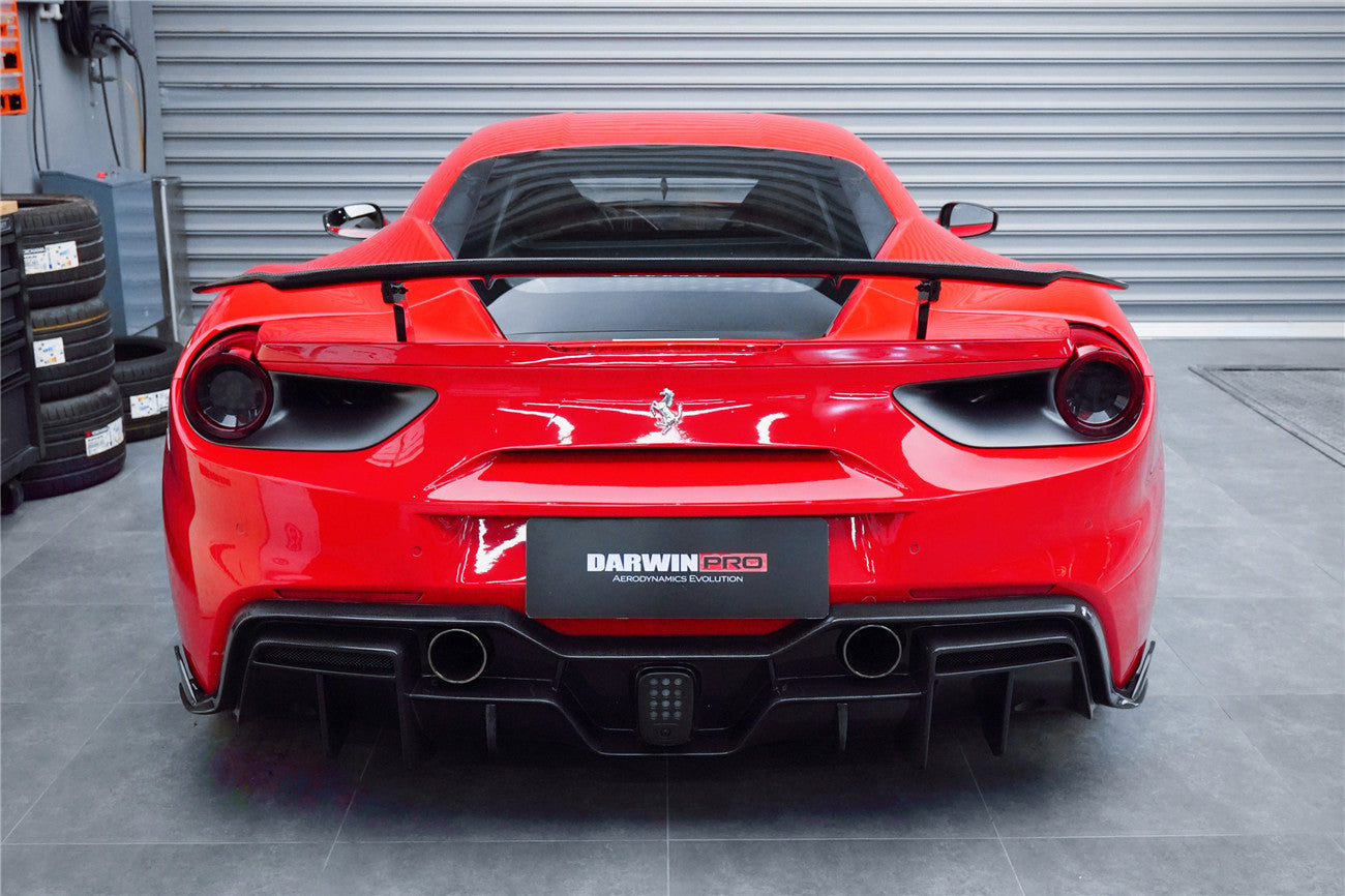 2015 - 2020 Ferrari 488 GTB/Spyder iMP-Performance Carbon Fiber Rear Diffuser