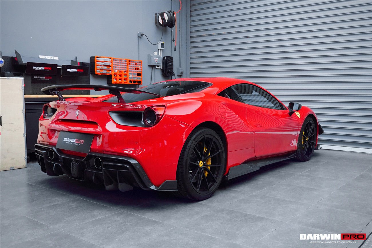 2015 - 2020 Ferrari 488 GTB/Spyder iMP-Performance Carbon Fiber Side Skirts Under Board