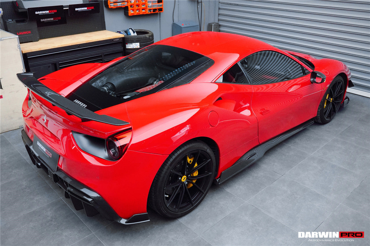 2015 - 2020 Ferrari 488 GTB/Spyder iMP-Performance Carbon Fiber Side Skirts Under Board