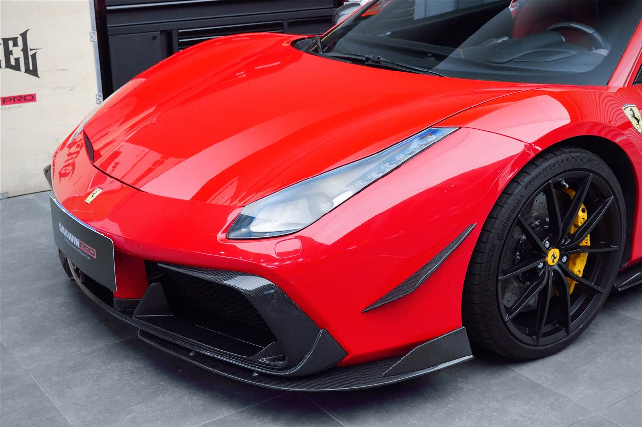 2015-2020 Ferrari 488 GTB/Spyder IMP Performance Carbon Fiber Canards