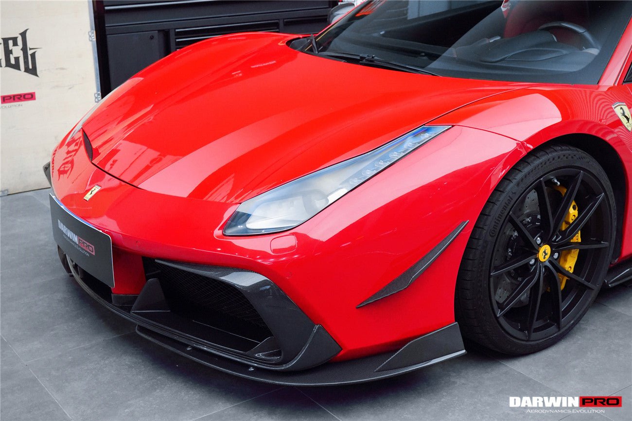2015-2020 Ferrari 488 GTB/Spyder IMP Performance Carbon Fiber Front Lip